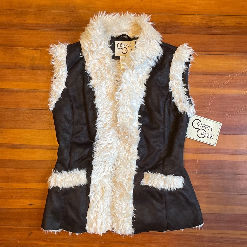 Cripple Creek Faux Fur Vest